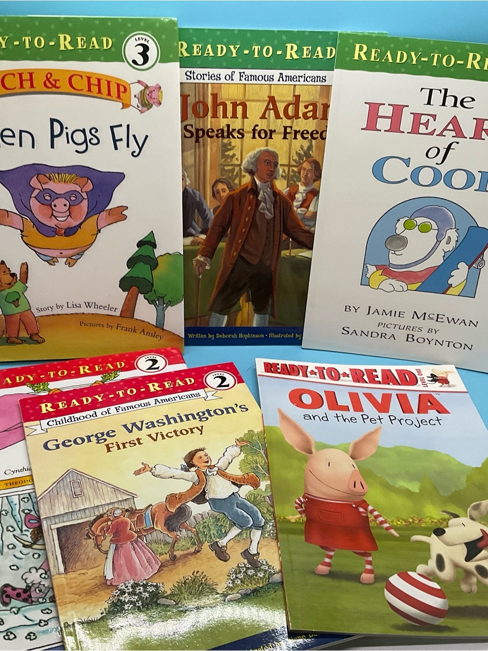 Ready To Read Book Bundle Level 1, 2 & 3 NEW HC & SC